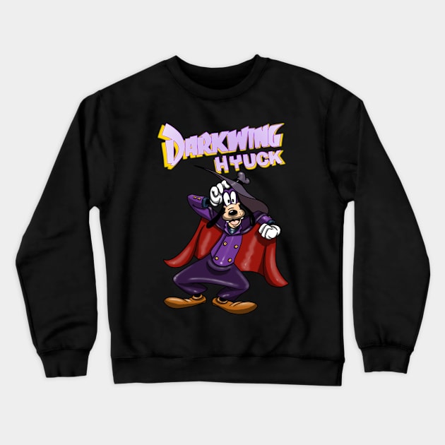 Darkwing Hyuck Crewneck Sweatshirt by ra7ar